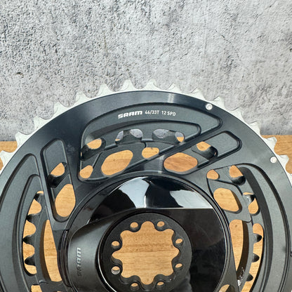 Light Use! SRAM Force AXS D2 46/33t 12-Speed 8-Bolt Direct Mount Chainring Set