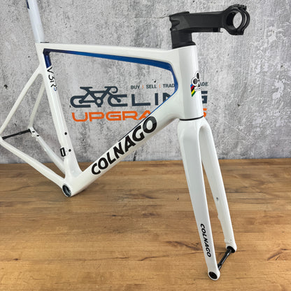 Low Mile! 2022 Colnago V3RS 52s (55cm TT) Carbon Disc Frameset 700c 1884g