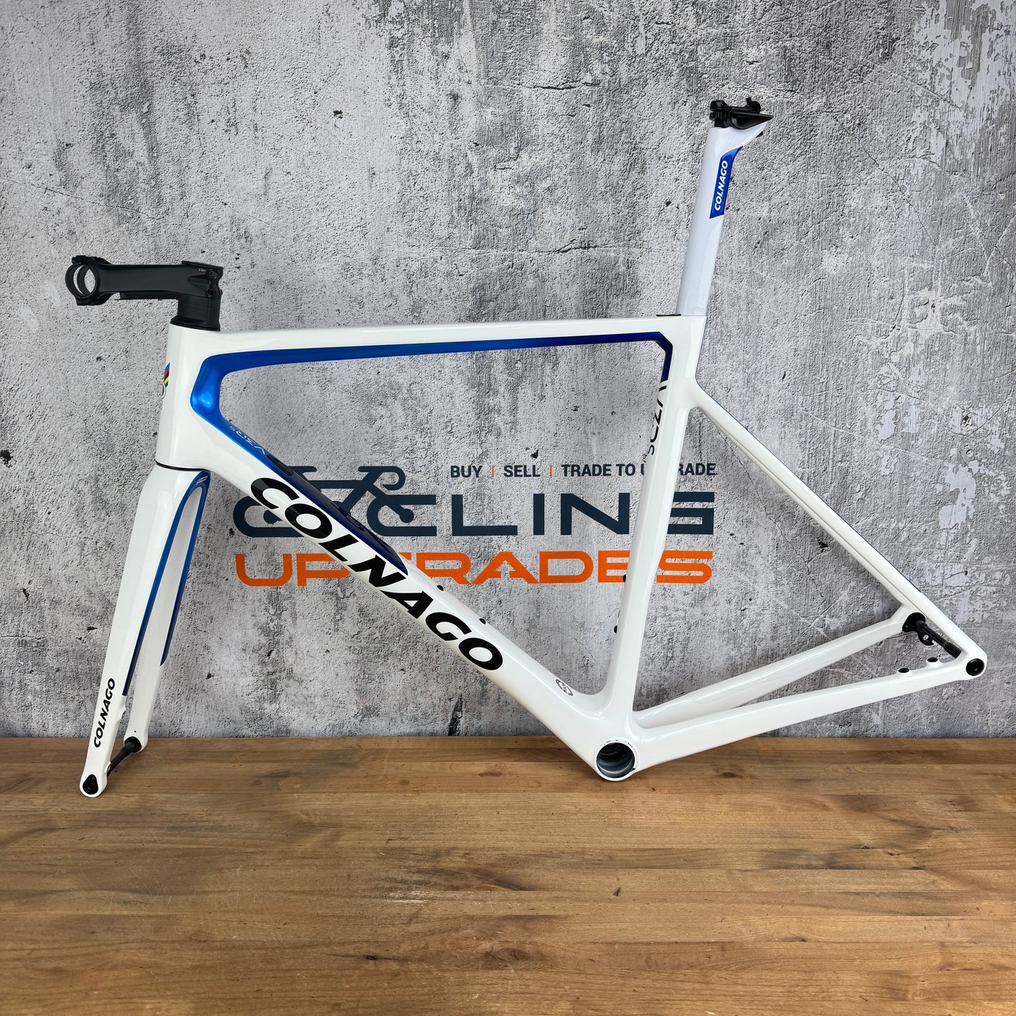 Low Mile! 2022 Colnago V3RS 52s (55cm TT) Carbon Disc Frameset 700c 1884g