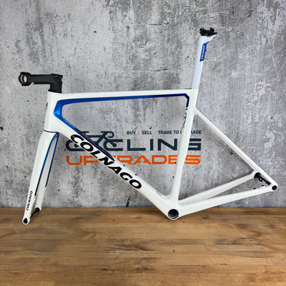 Low Mile! 2022 Colnago V3RS 52s (55cm TT) Carbon Disc Frameset 700c 1884g