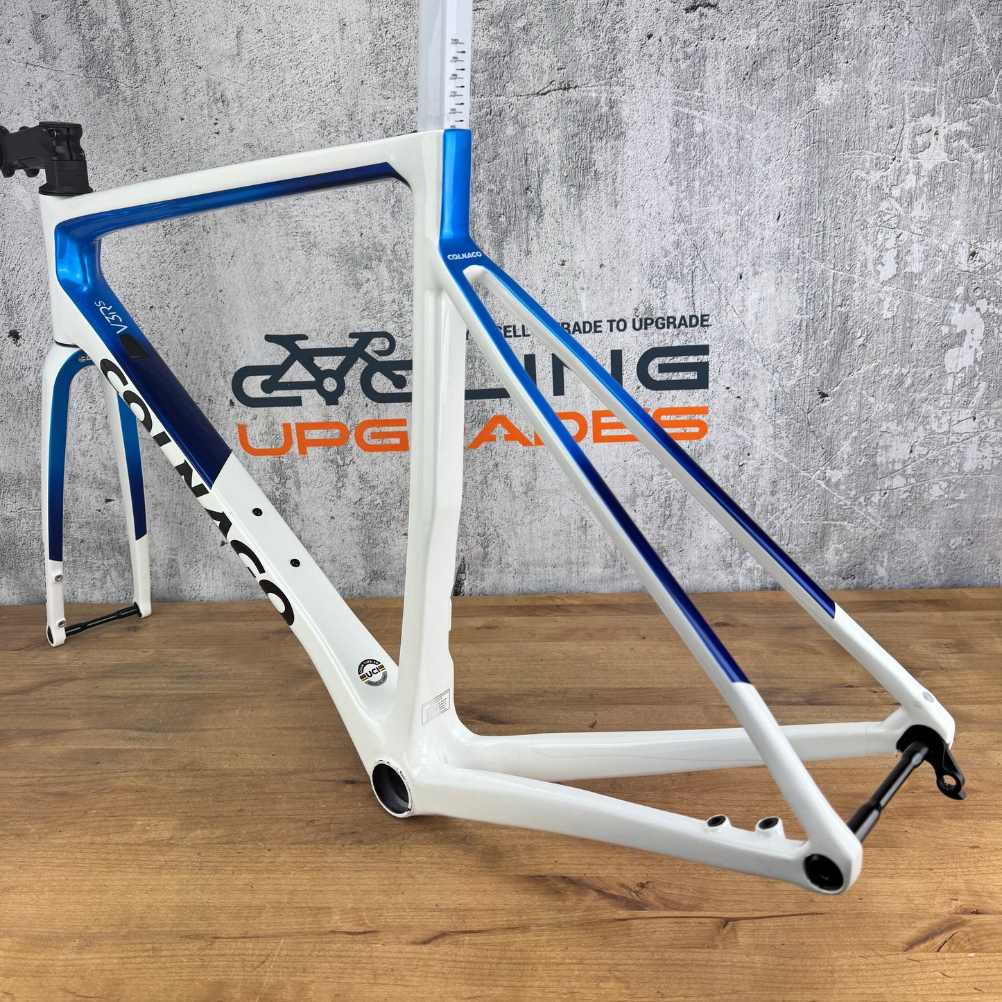 Low Mile! 2022 Colnago V3RS 52s (55cm TT) Carbon Disc Frameset 700c 1884g