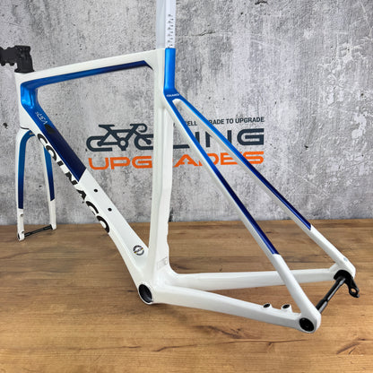 Low Mile! 2022 Colnago V3RS 52s (55cm TT) Carbon Disc Frameset 700c 1884g