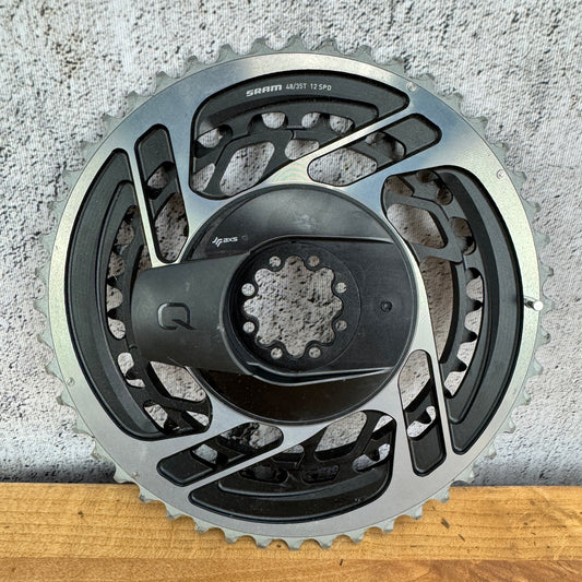 New Takeoff! SRAM Red AXS Quarq D1 48/35t  8-Bolt Power Meter Chainring Set
