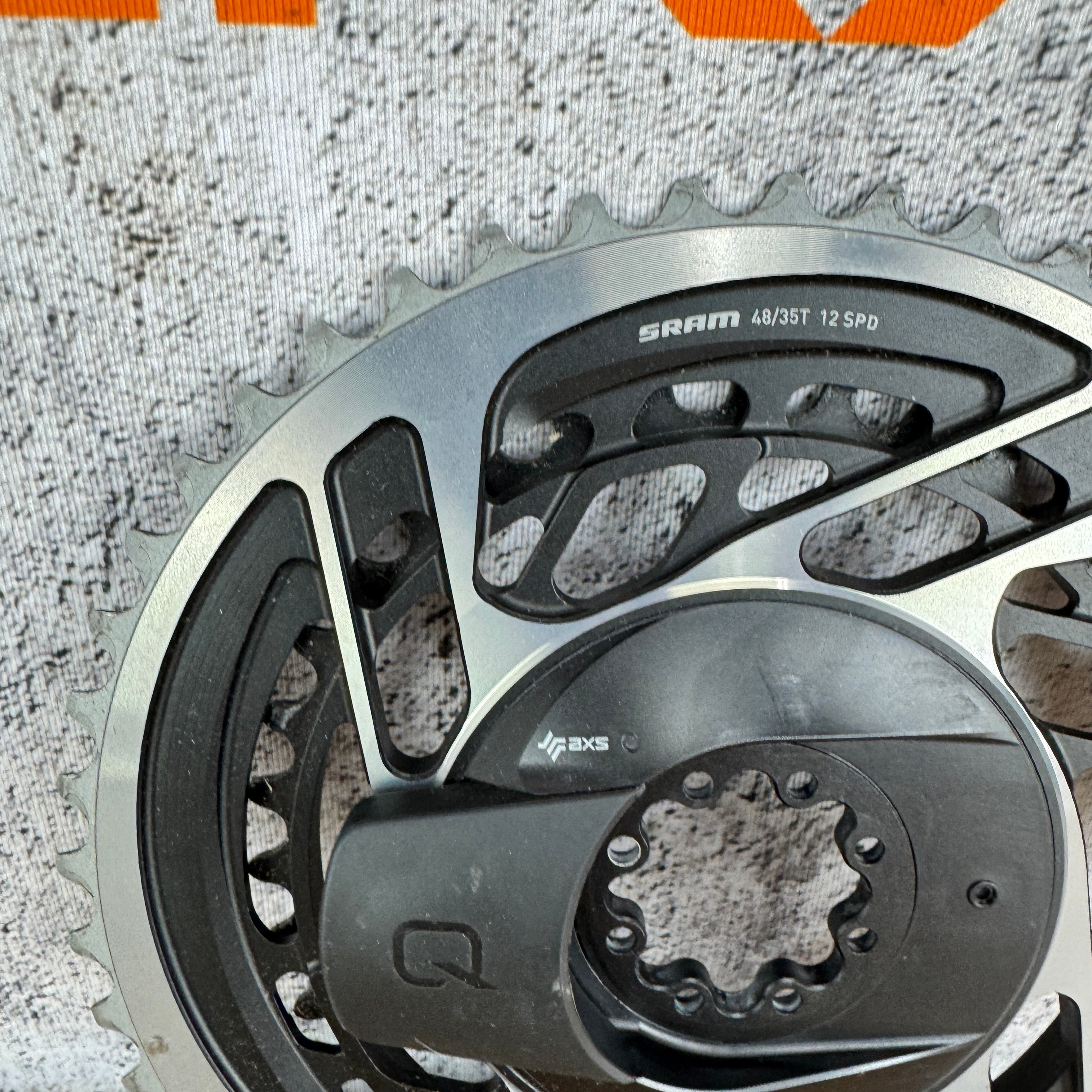 New Takeoff! SRAM Red AXS Quarq D1 48/35t 8-Bolt Power Meter