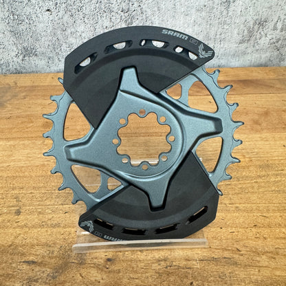 New SRAM GX T-Type 32t 8-Bolt Direct Mount 3mm Offset 1x Chainring + Bash Guards