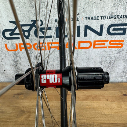 HED Belgium+ Alloy Tubeless Disc Brake Wheelset 700c 1763g DT 240s