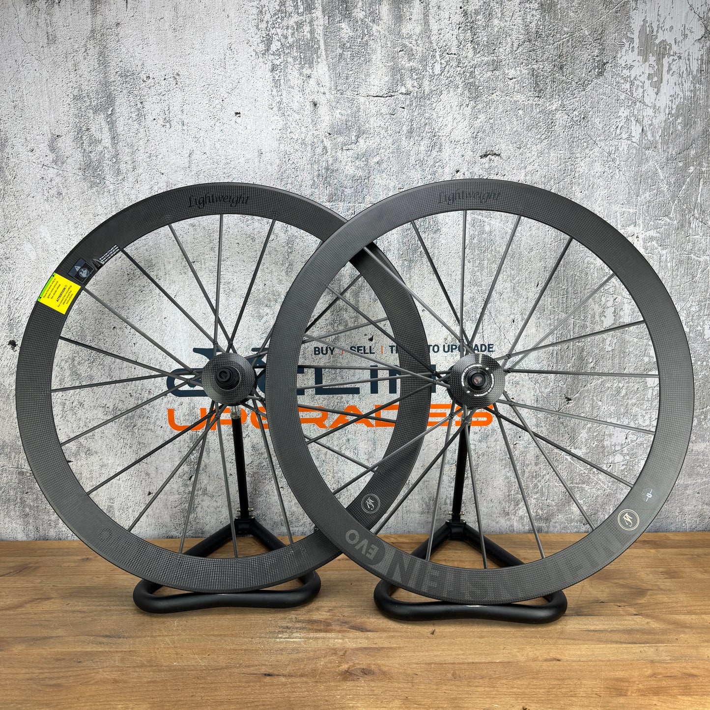 New! Lightweight Meilenstein EVO Schwarz Tubeless Wheelset 1380g CeramicSpeed