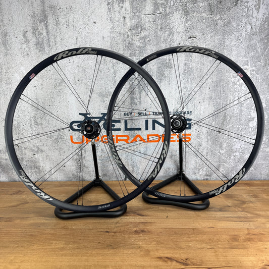 Rolf Prima Hyalite Alloy Tubeless Disc Brake Wheelset 700c 1611g + QR Conversion