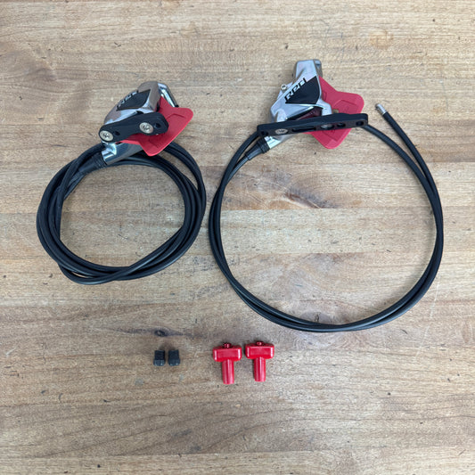 New! SRAM Red AXS Flat-Mount Monoblock  Disc Brake Calipers 334g MSRP $250