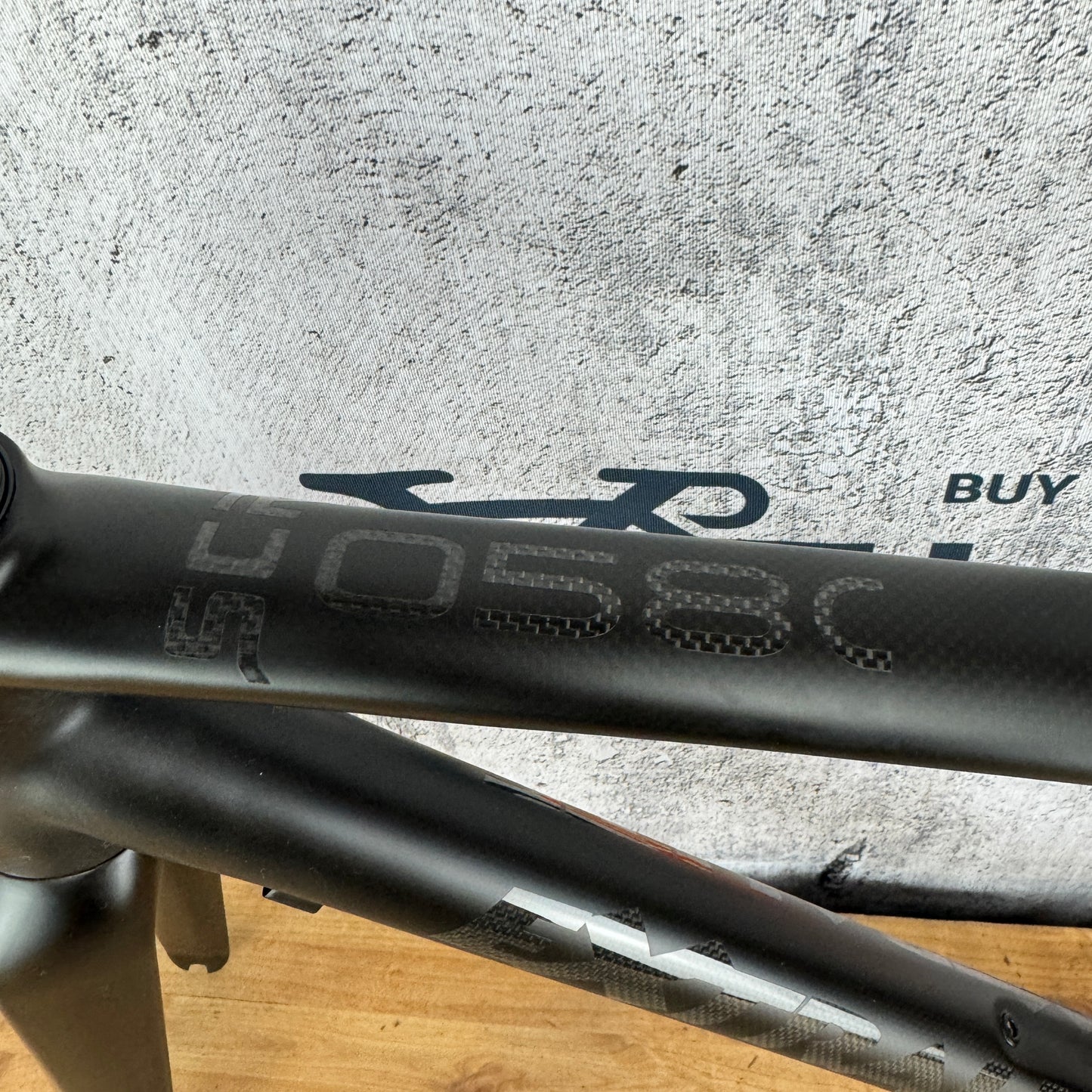 545g Frame! 2021 Extralite SCR-058 Small Rim Brake Carbon Frameset 700c