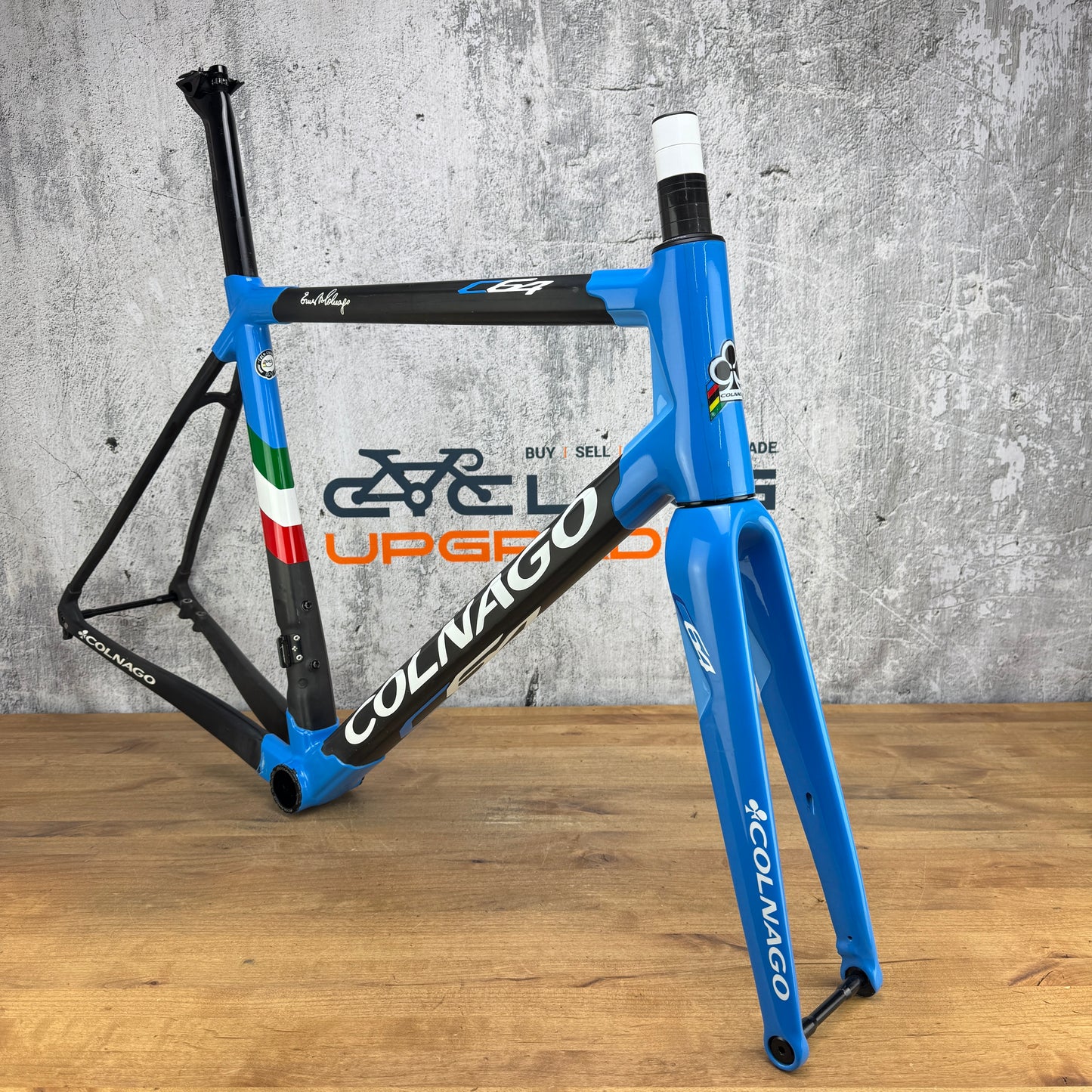 Colnago C64 Size 54s (56.5cm) PJUS Carbon Disc Brake Bike Frameset 700c 1969g