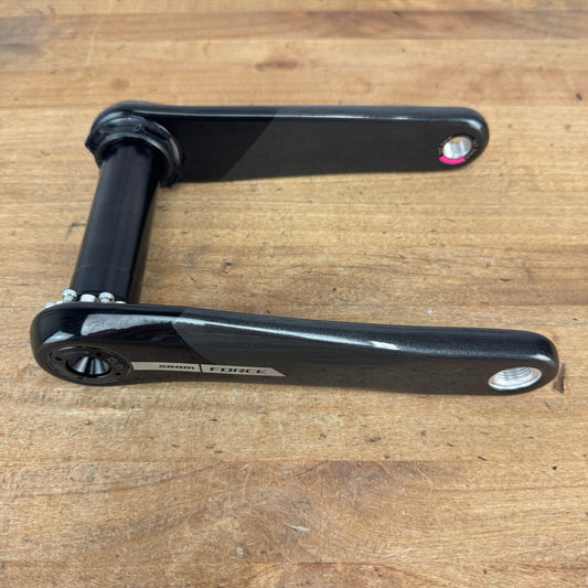 Light Use! SRAM Force AXS D2 167.5mm Carbon Crankset Crank Arms DUB Spindle 466g