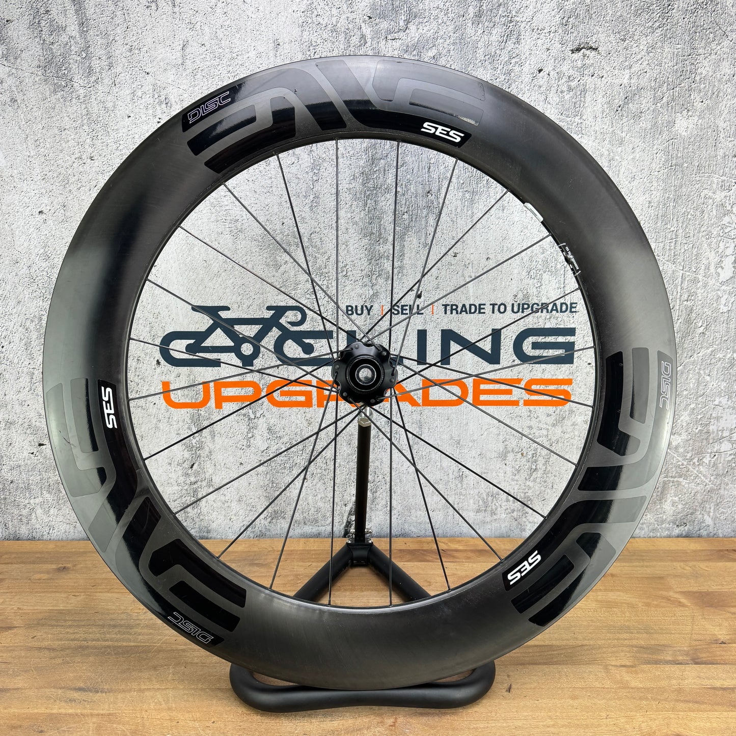 Enve SES 7.8 Carbon Tubeless Disc Brake Road Bike Rear Wheel 700c 920g