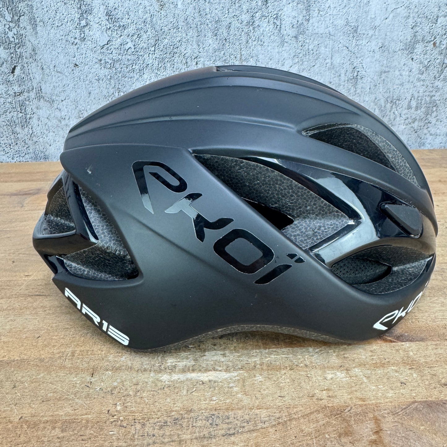 Low Mile! Ekoi AR13 Black S/M 55-58cm Bike Cycling Helmet