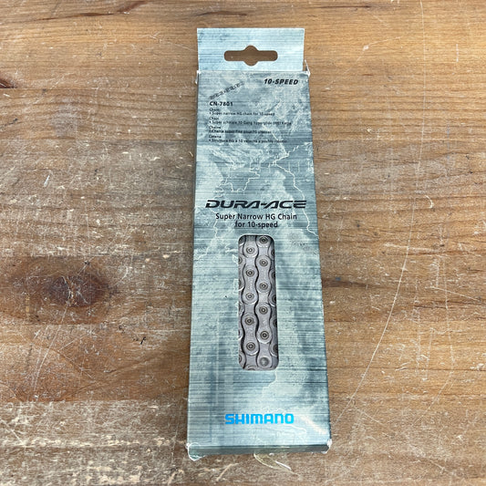 New! Shimano Dura Ace CN-7801 Super Narrow HG Chain 10-Speed 116 Links