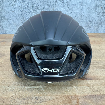 Low Mile! Ekoi AR13 Black S/M 55-58cm Bike Cycling Helmet