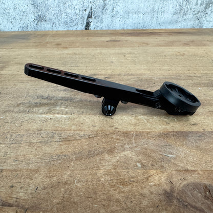 New! CarbonWorks Integrated Handlebar Computer Mount Multifunctional MSRP $100