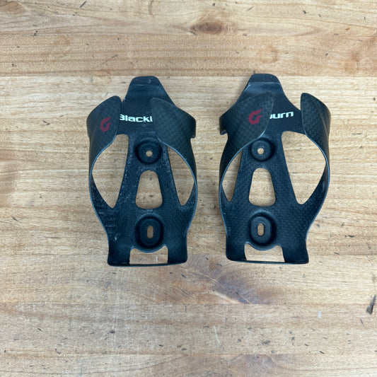 Pair Blackburn Camber Matte 3k Carbon Bicycle Water Bottle Cages 51g