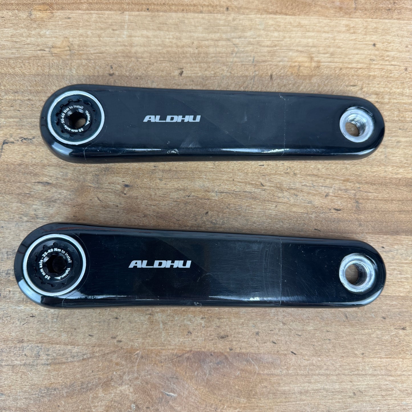 Rotor Aldhu Carbon 172.5mm Direct Mount Crankset Crank Arms 252g