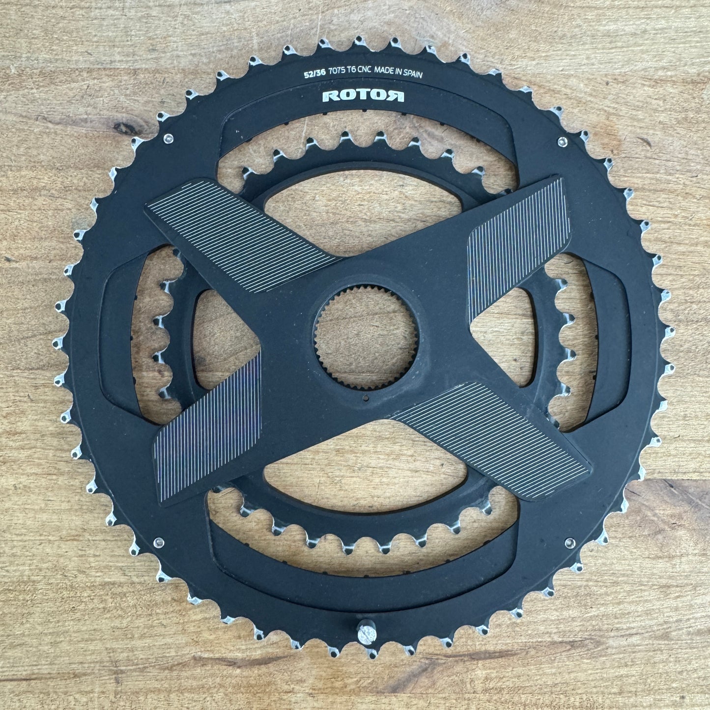 Rotor Round 52/36t OCP Direct-Mount Bike Chainring Set 185g