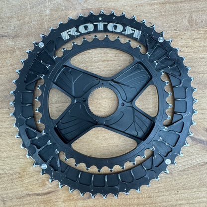 Rotor Round 52/36t OCP Direct-Mount Bike Chainring Set 185g