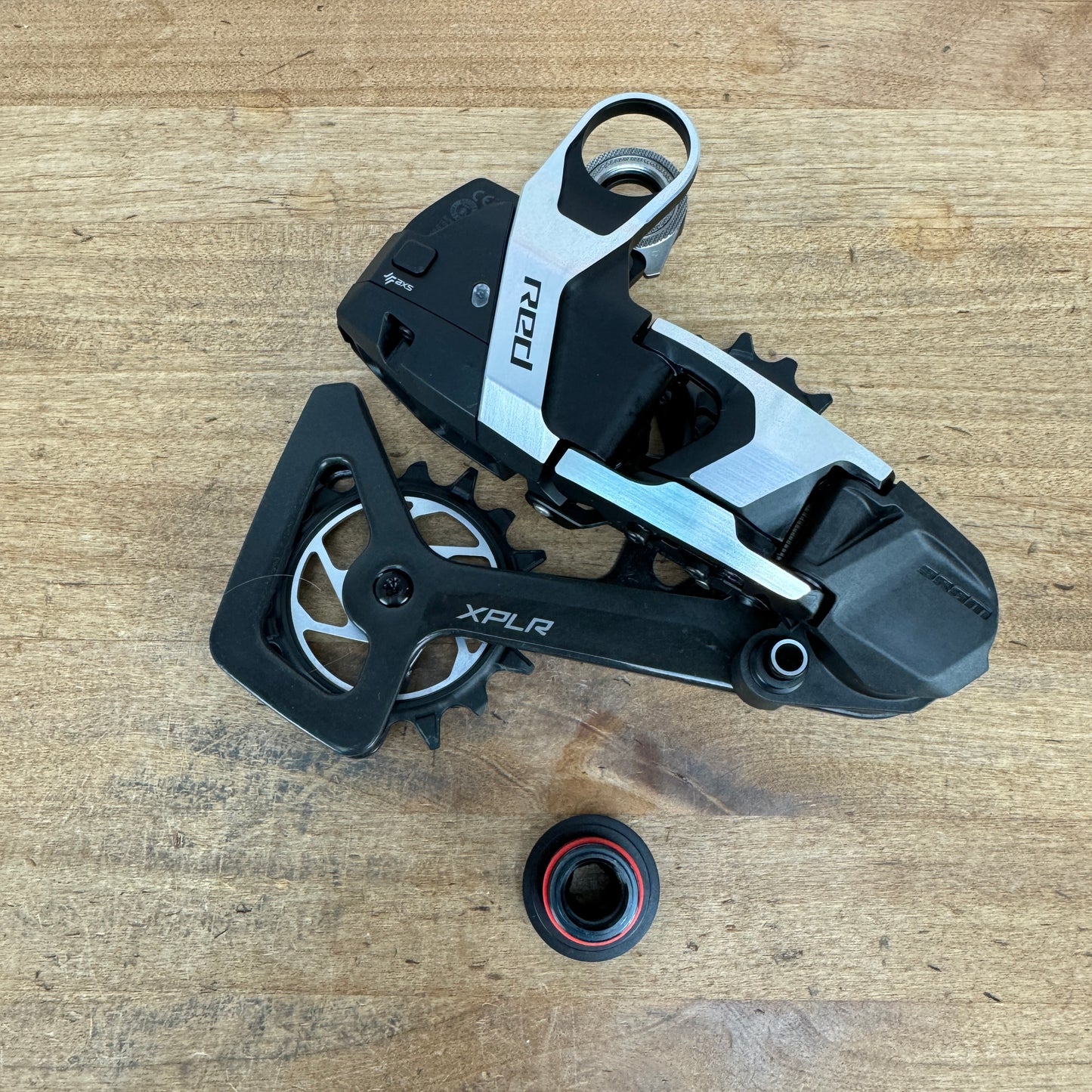 Low Mile!  SRAM RED XPLR AXS E1 13-Speed UDH T-Type Transmission Rear Derailleur w/Battery