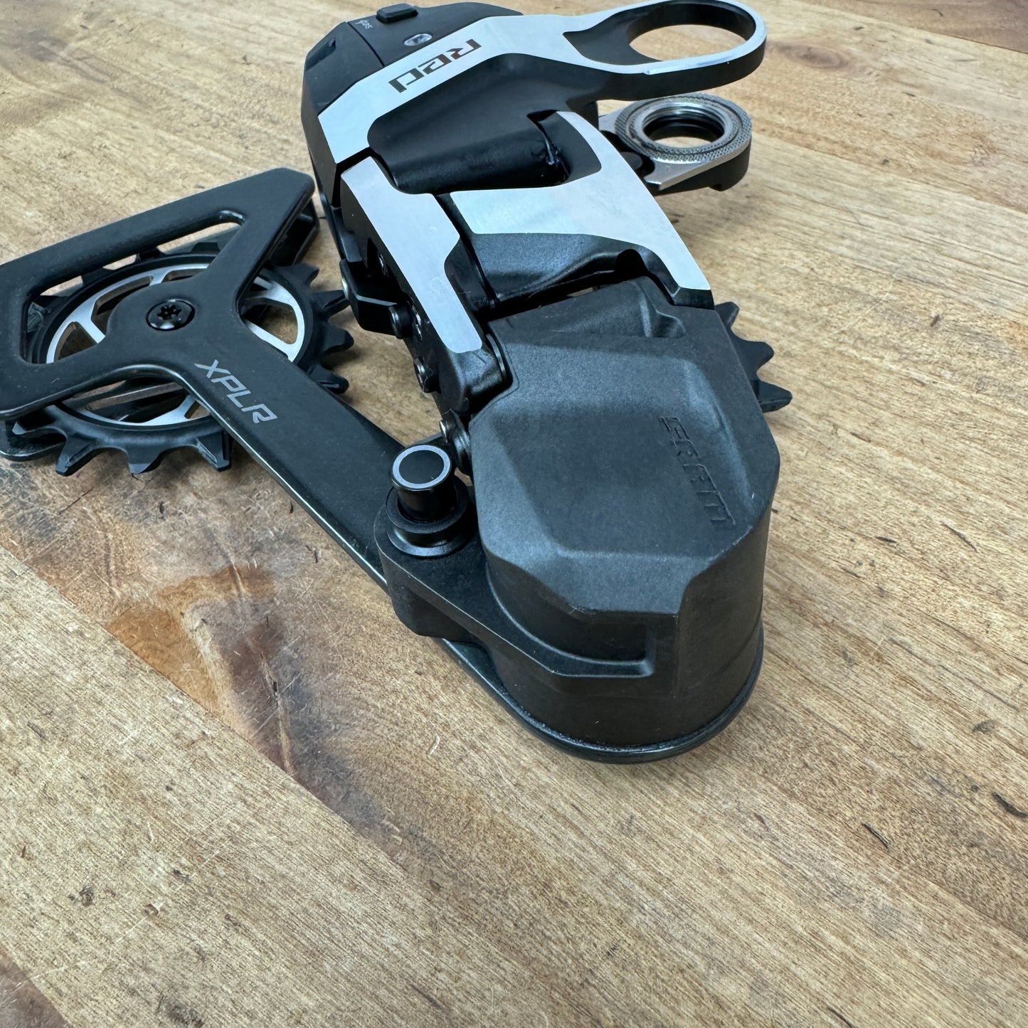 Low Mile!  SRAM RED XPLR AXS E1 13-Speed UDH T-Type Transmission Rear Derailleur w/Battery