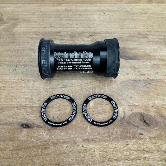 Low Mile! BBInfinite T47A/86 BBRight Cervelo Ceramic 30mm Spindle Bottom Bracket