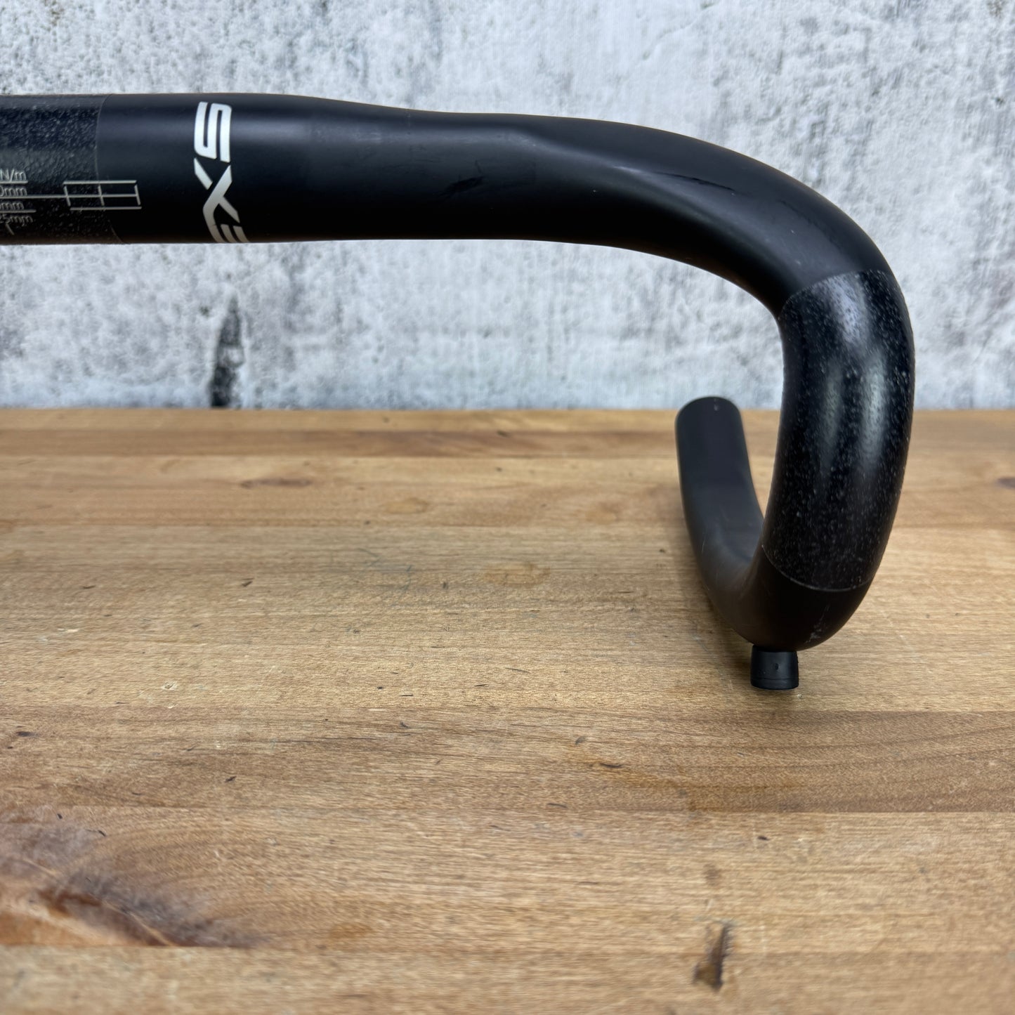 Low Mile! EXS R180 34cm Carbon 31.8mm 125mm Drop 70mm Reach Bike Handlebar 161g