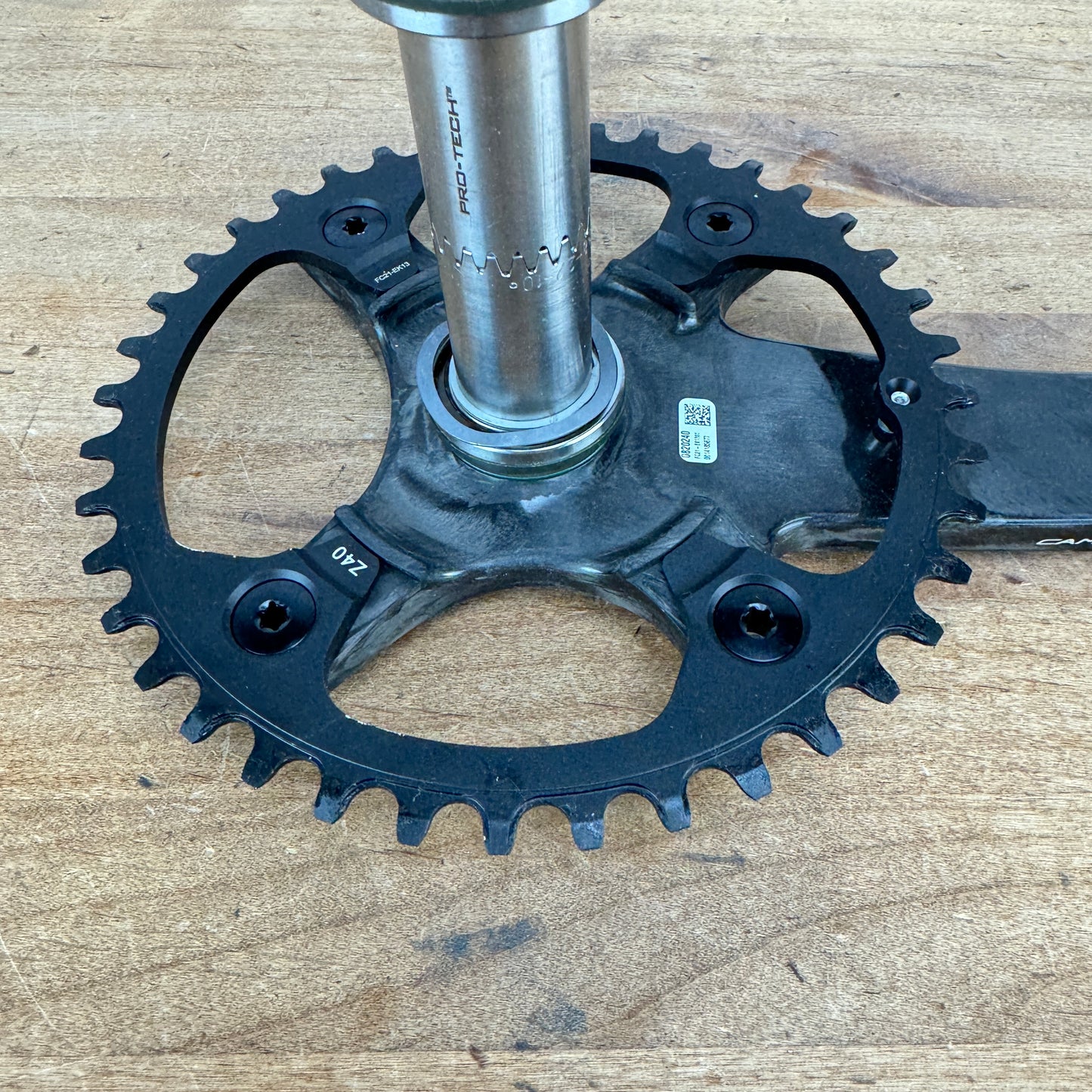 New Takeoff! Campagnolo Ekar 170mm 40t 13-Speed Carbon Bike Crankset 620g