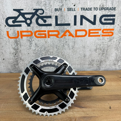 PraxisWorks Doon Carbon 165mm 50/34t 30mm 4-Bolt Crankset with Chainrings 568g