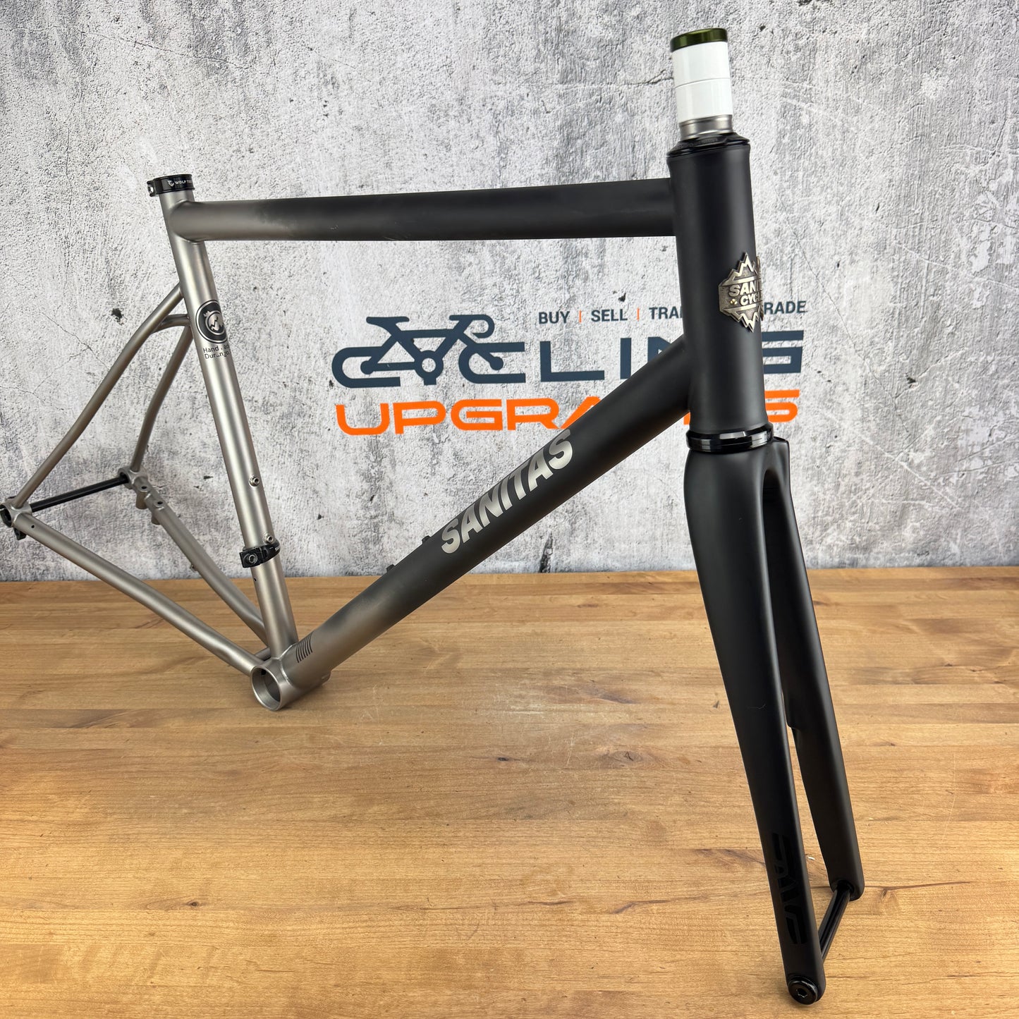 2024 Sanitas All-Road Cerakote 58cm Titanium Disc Frameset 700c Enve Fork