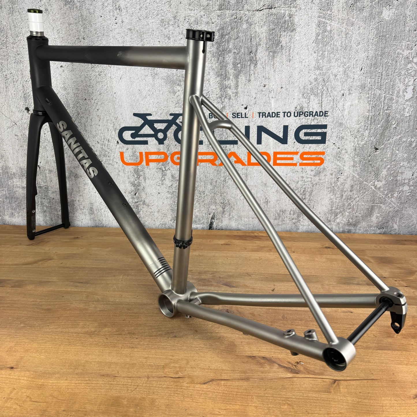 2024 Sanitas All-Road Cerakote 58cm Titanium Disc Frameset 700c Enve Fork