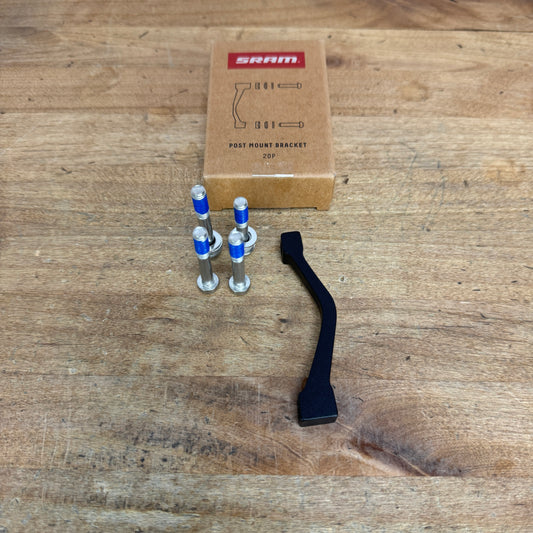 New! SRAM 00.5318.007.004 20mm Post-Mount Disc Brake Adapter 78g MSRP $30