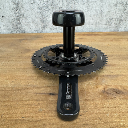 PraxisWorks Doon Carbon 165mm 50/34t 30mm 4-Bolt Crankset with Chainrings 568g