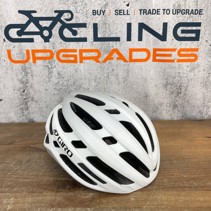Worn Once! Giro Agilis Large White Cycling Helmet 345g