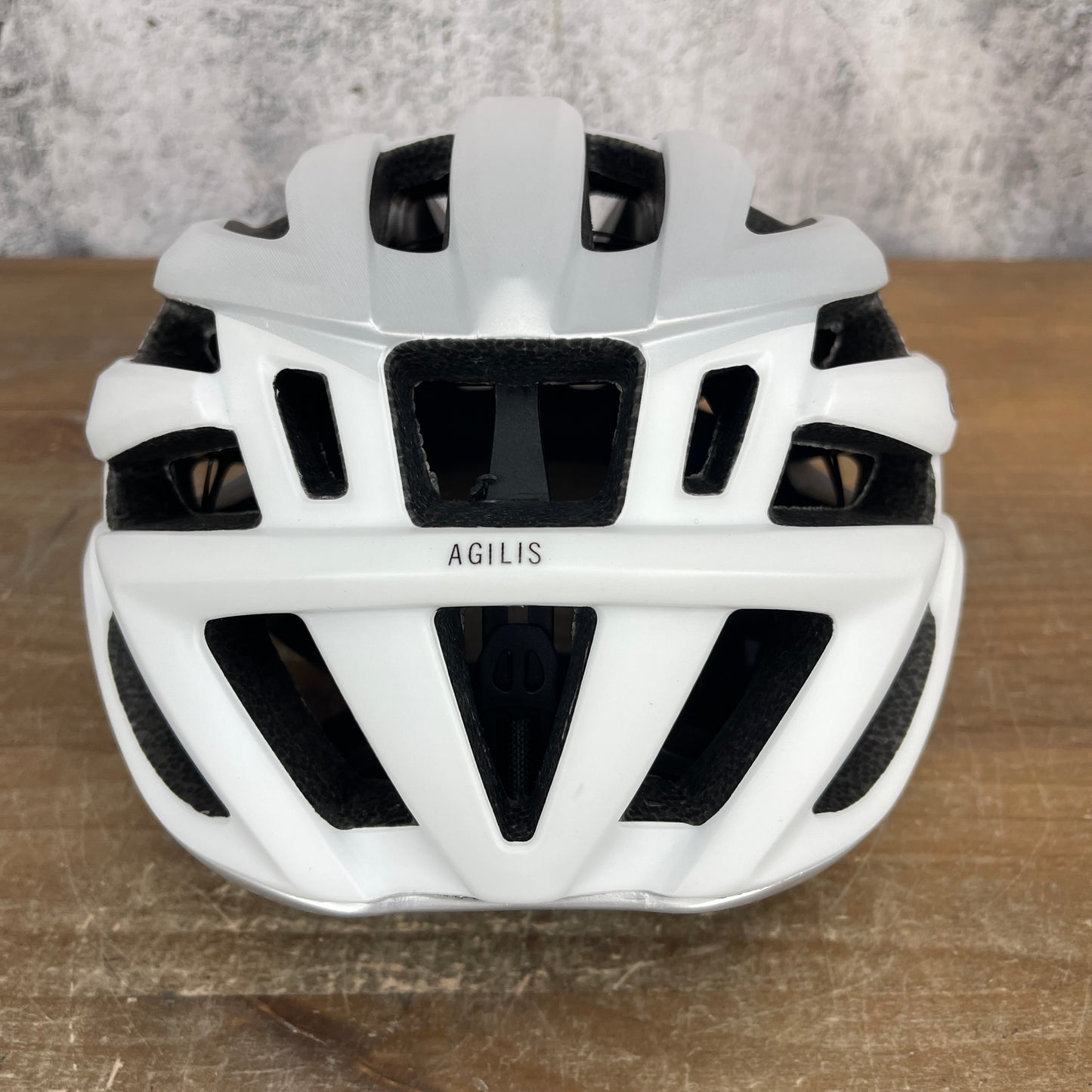Worn Once! Giro Agilis Large White Cycling Helmet 345g