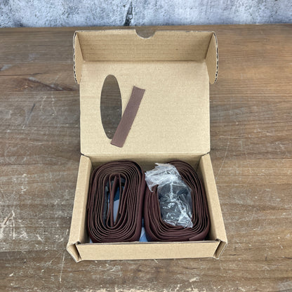 New! Gilles Berthound Leatherline Road Bike Handlebar Bar Tape Cycling Brown