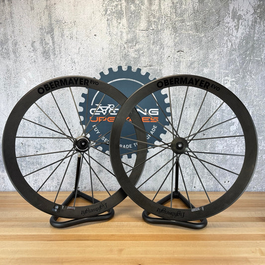 Lightweight Obermayer Evo Schwarz Carbon Tubeless Wheelset CeramicSpeed 1250g