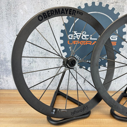Lightweight Obermayer Evo Schwarz Carbon Tubeless Wheelset CeramicSpeed 1250g