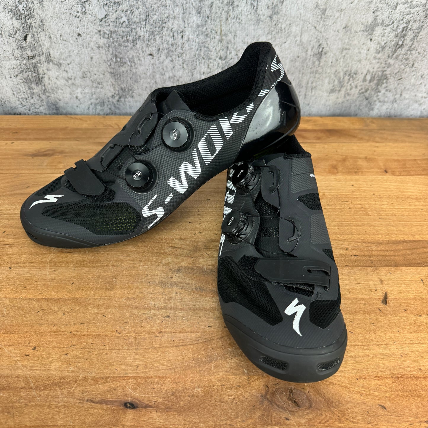 Light Use! Specialized S-Works Vent EU 46 US 12.25 BOA 3-Bolt Road Cycling Shoes