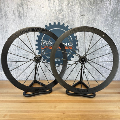 Lightweight Obermayer Evo Schwarz Carbon Tubeless Wheelset CeramicSpeed 1250g