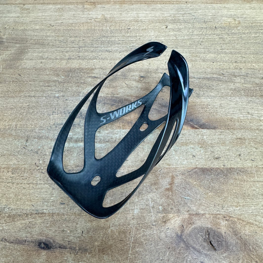 Specialized S-Works Rib Cage III Gloss Black Single Bike Water Bottle Cage 21g