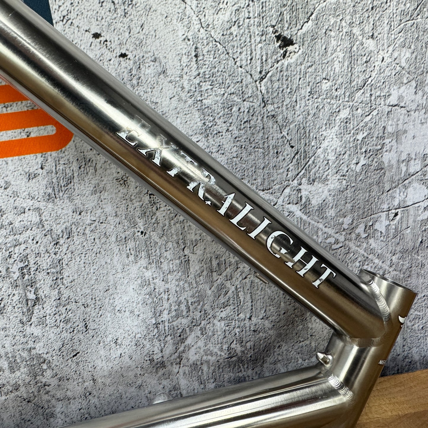 Merlin Extralight 56cm Rim Brake Titanium Frame Only 700c 1212g 3al/2.5v Titanium