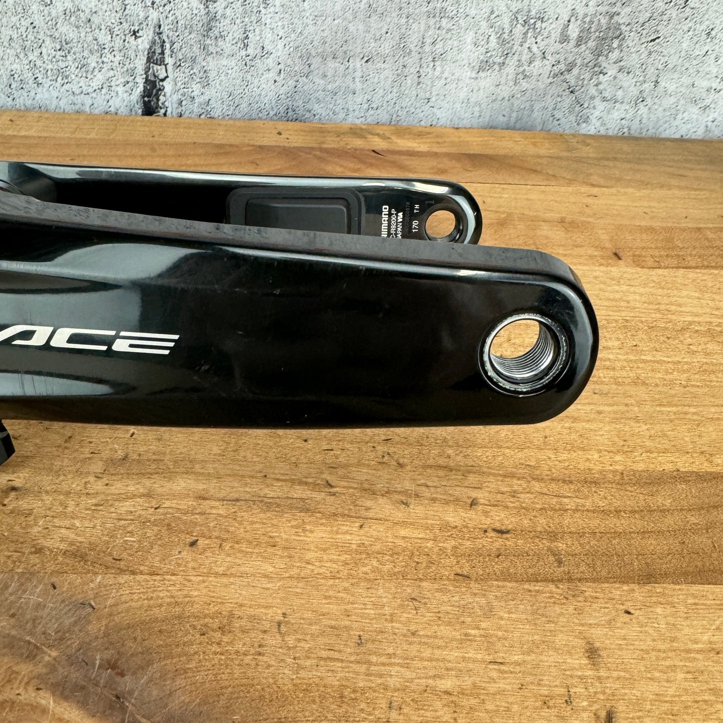 Low Mile! Shimano Dura-Ace FC-R9200-P 170mm Alloy Power Meter Crank Arms 4-Bolt