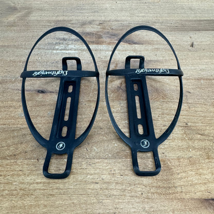 Lightweight Edelhofer Carbon Pair Bike Water Bottle Cages 35g