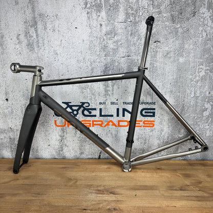 Mint! 2023 No. 22 Aurora 54cm Titanium Disc Brake Frameset 700c 2935g