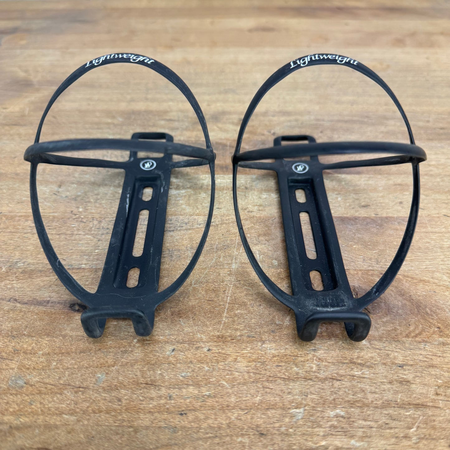 Lightweight Edelhofer Carbon Pair Bike Water Bottle Cages 35g