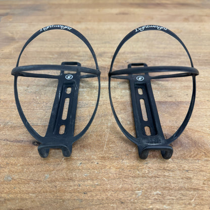 Lightweight Edelhofer Carbon Pair Bike Water Bottle Cages 35g