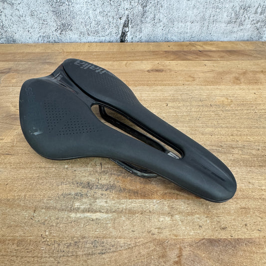 Selle Italia Novus Evo 145mm 7x9mm Carbon Rails Bike Saddle 180g